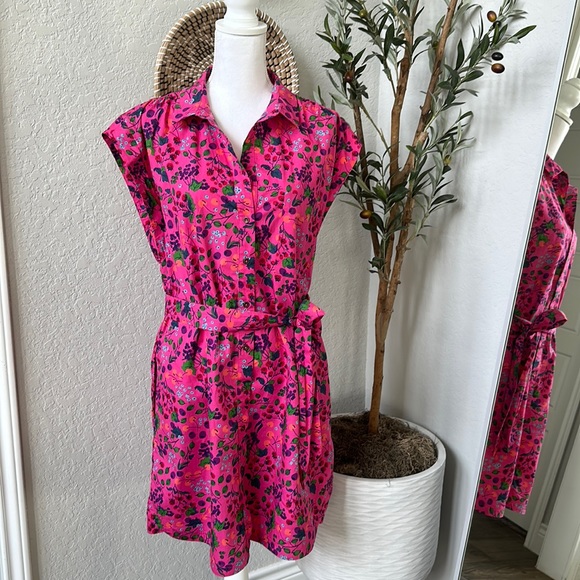 Maeve Anthroplogie Toni Cotton Tunic Dress - Picture 3 of 16